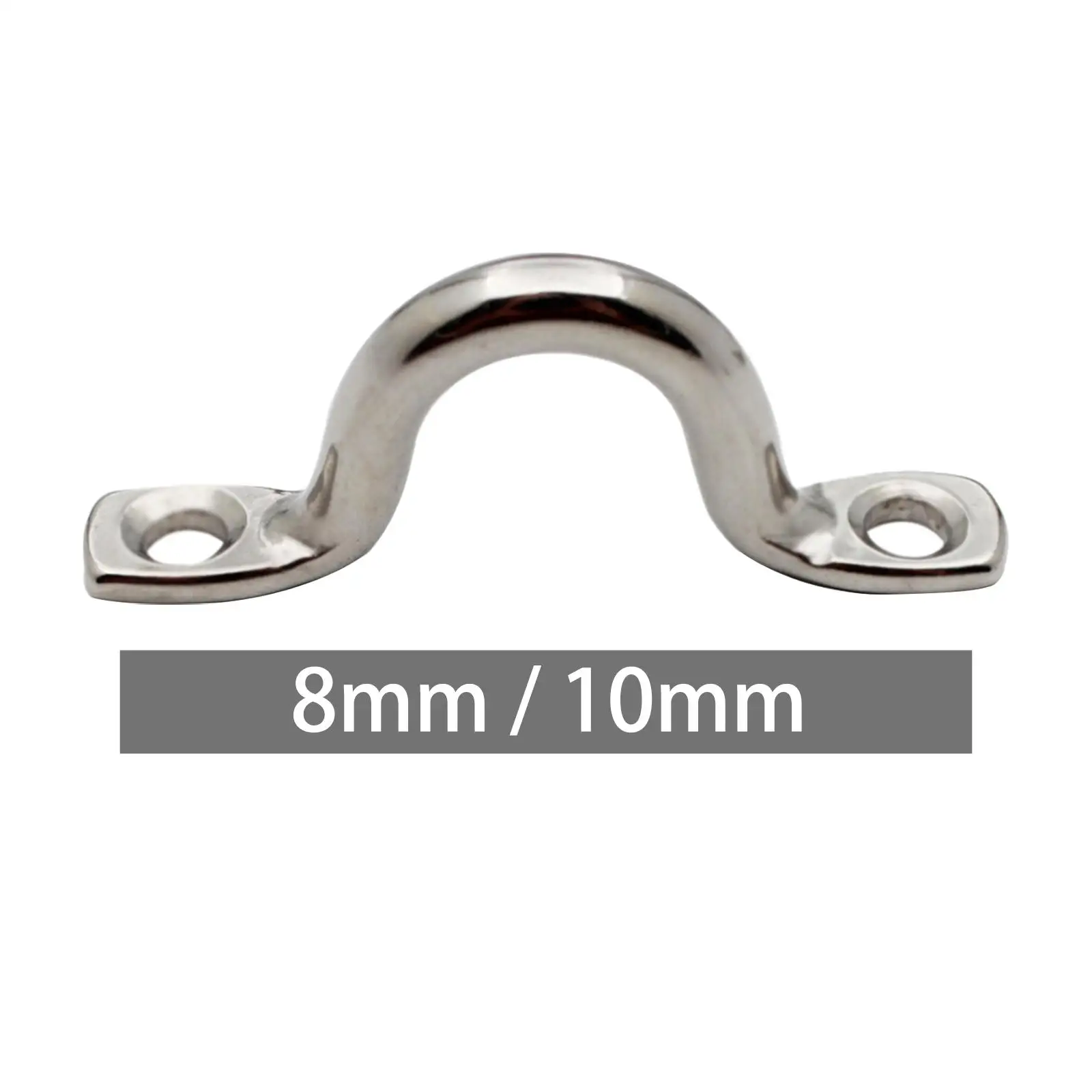 1pc Stainless Steel Bimini Boat Top PAD Eye, Eye Straps, Tie Down, Kayak Deck