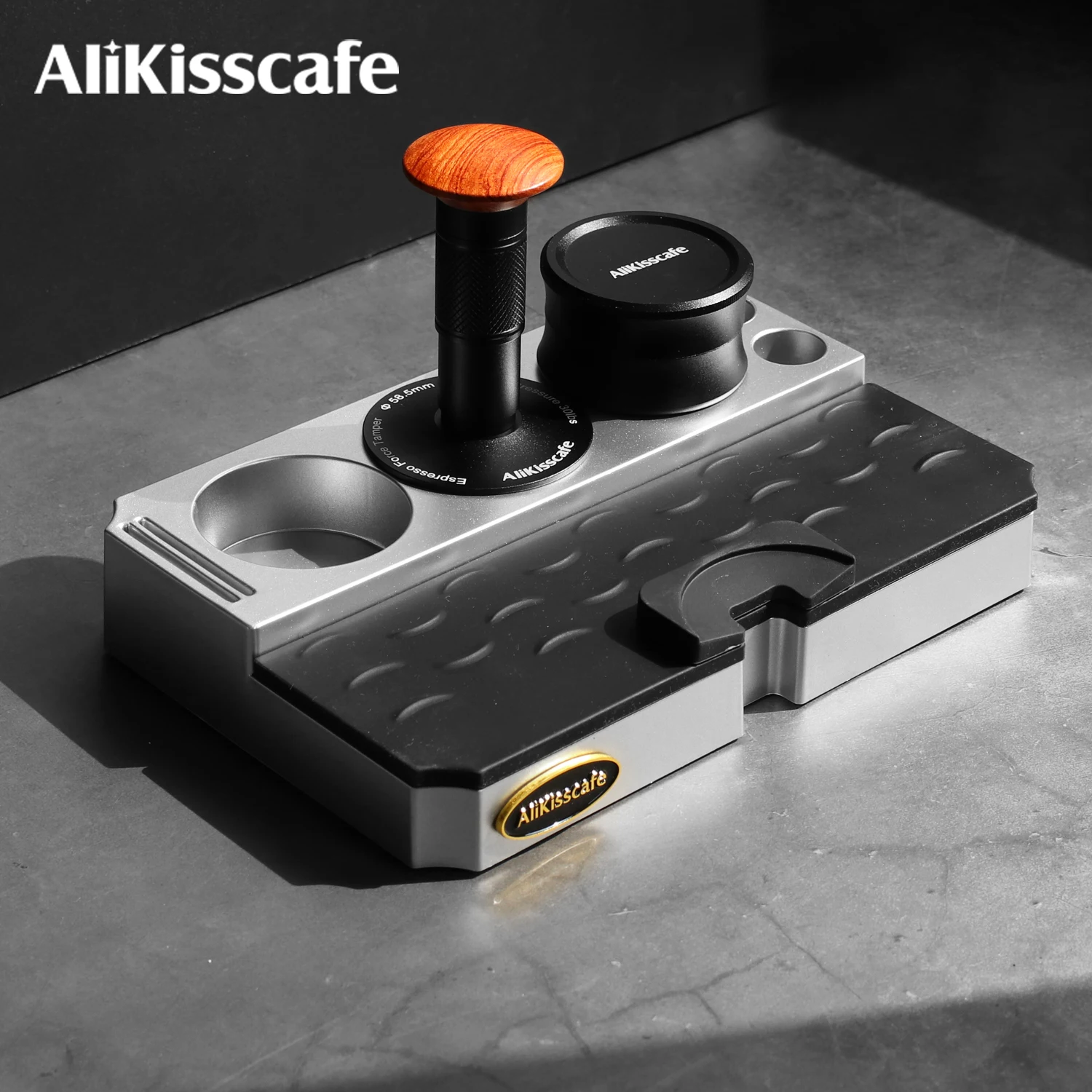 AliKisscafe Coffee Tamping Station Portafialter Holder 51mm 54mm 57 58mm for Delonghi Breville Espresso Accessory Barista Tools view 6