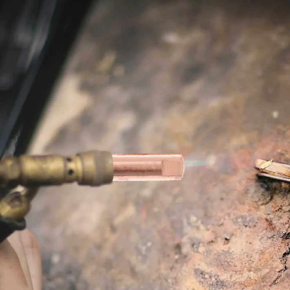 

40Pcs Flux Core Gasless Nozzle Contact Tips Welding Torch Replacement Copper Nozzle Kit Welder Accessories Durable Conductive