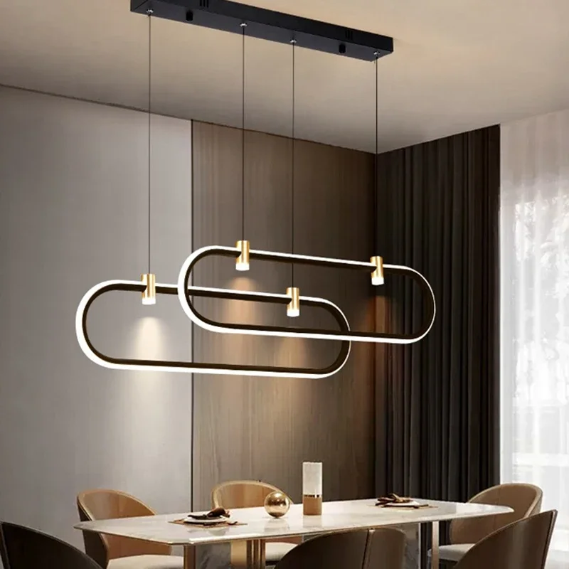 Lampadari nordici per decorazioni per la casa per sala da pranzo lampade a sospensione lustre lampade a sospensione per plafoniera illuminazione per interni