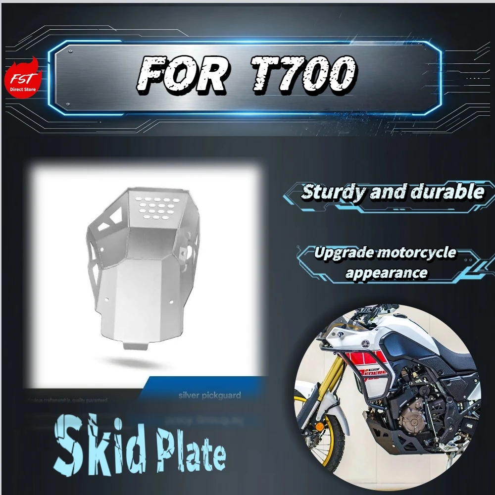 For T700 Lightweight Magnesium Aluminum Alloy Chassis Guard Plate Anti-Stone Impact Engine Bottom Protective Cover Parts