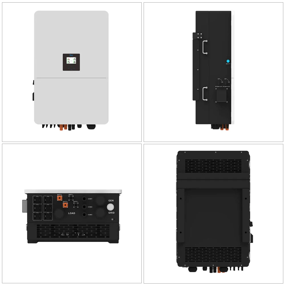 Deye 50KW 60KW 80KW 100KW Hybrid Solar Panels Energy System Complete Kit Solar Power System With Battery Storage