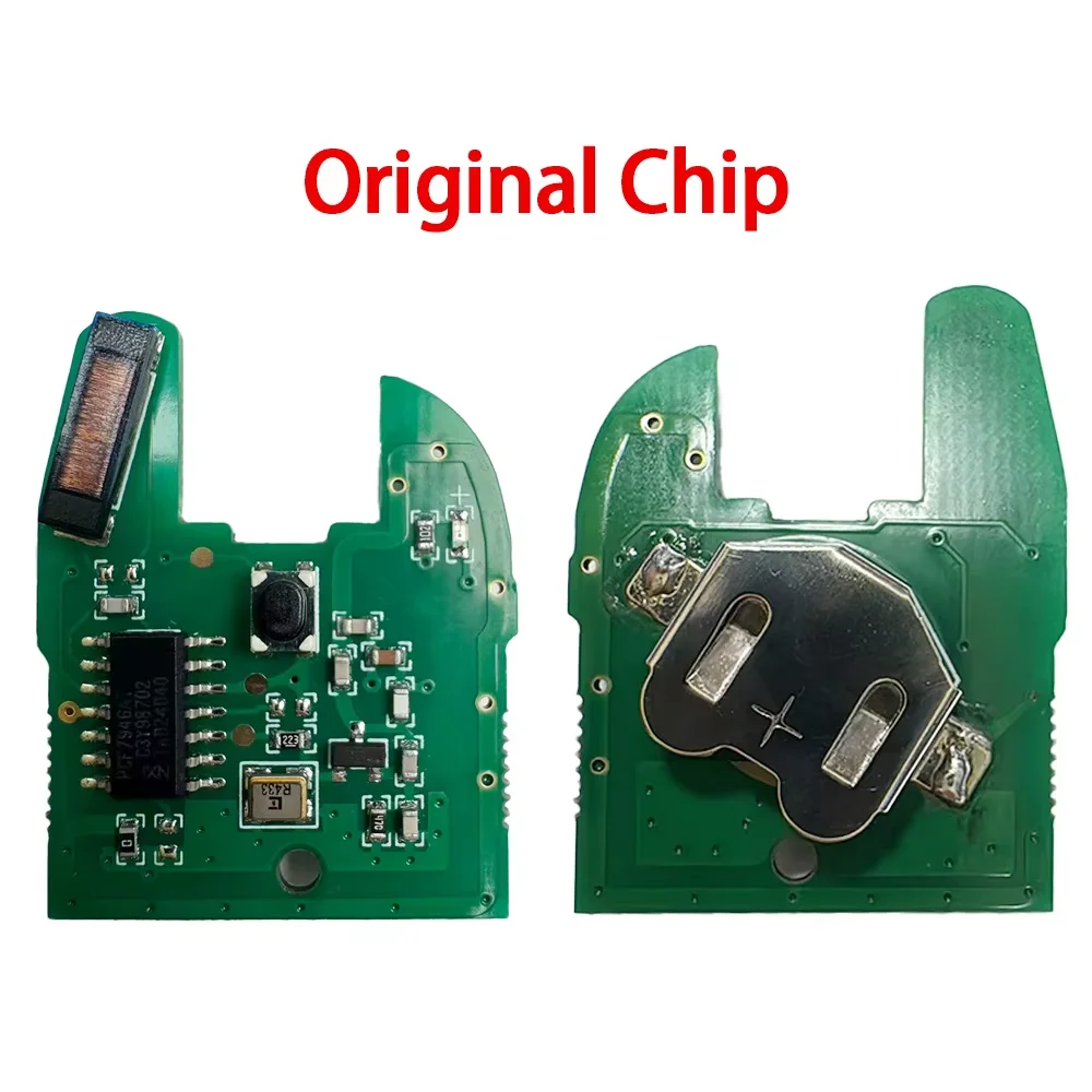 SUPERKEY Original Remote Car Key PCB 433MHz ID46 PCF7946AT For Renault Clio II Master Twingo Kangoo Trafic Modus Vivaro