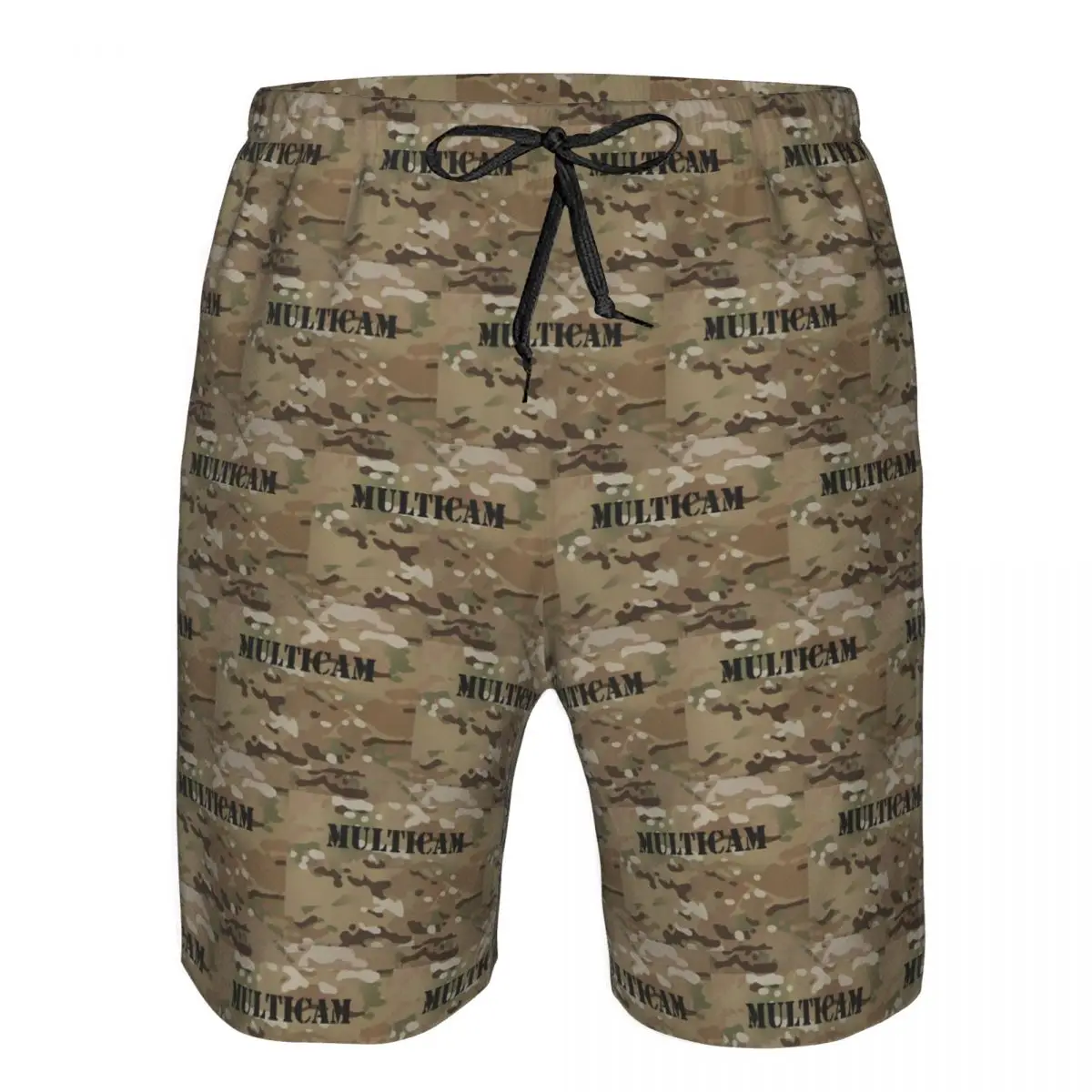 Multicam Tronchi mimetici per trota militare Pantaloncini da surf da spiaggia Pantaloni estivi da uomo casual ad asciugatura rapida