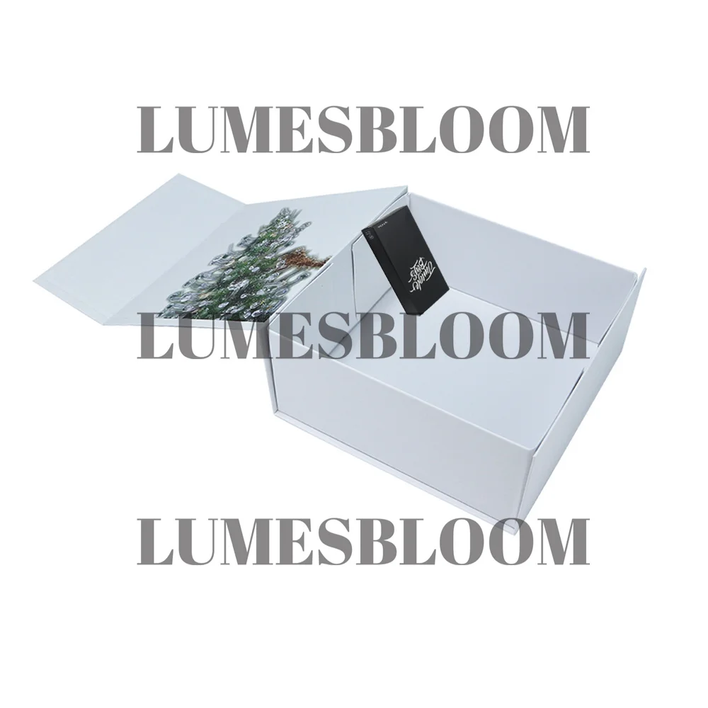 1ml Empty Cartridge Jungleboyz White Black Paper Packaging Display Box Foldable Storage Container Card Slot Boxes Customize