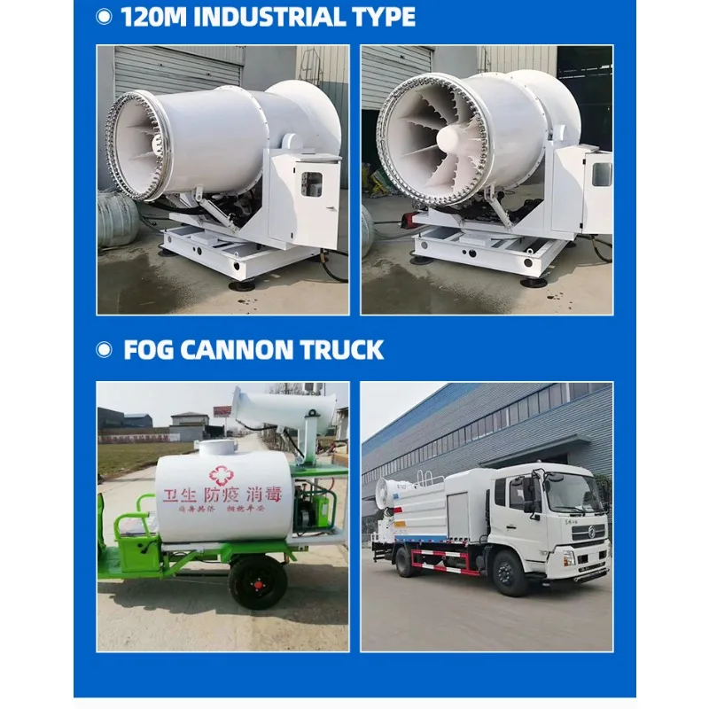 Ultrasonic Fog Cannons High-Range Customizable Models for Industrial Dust Suppression & Cooling