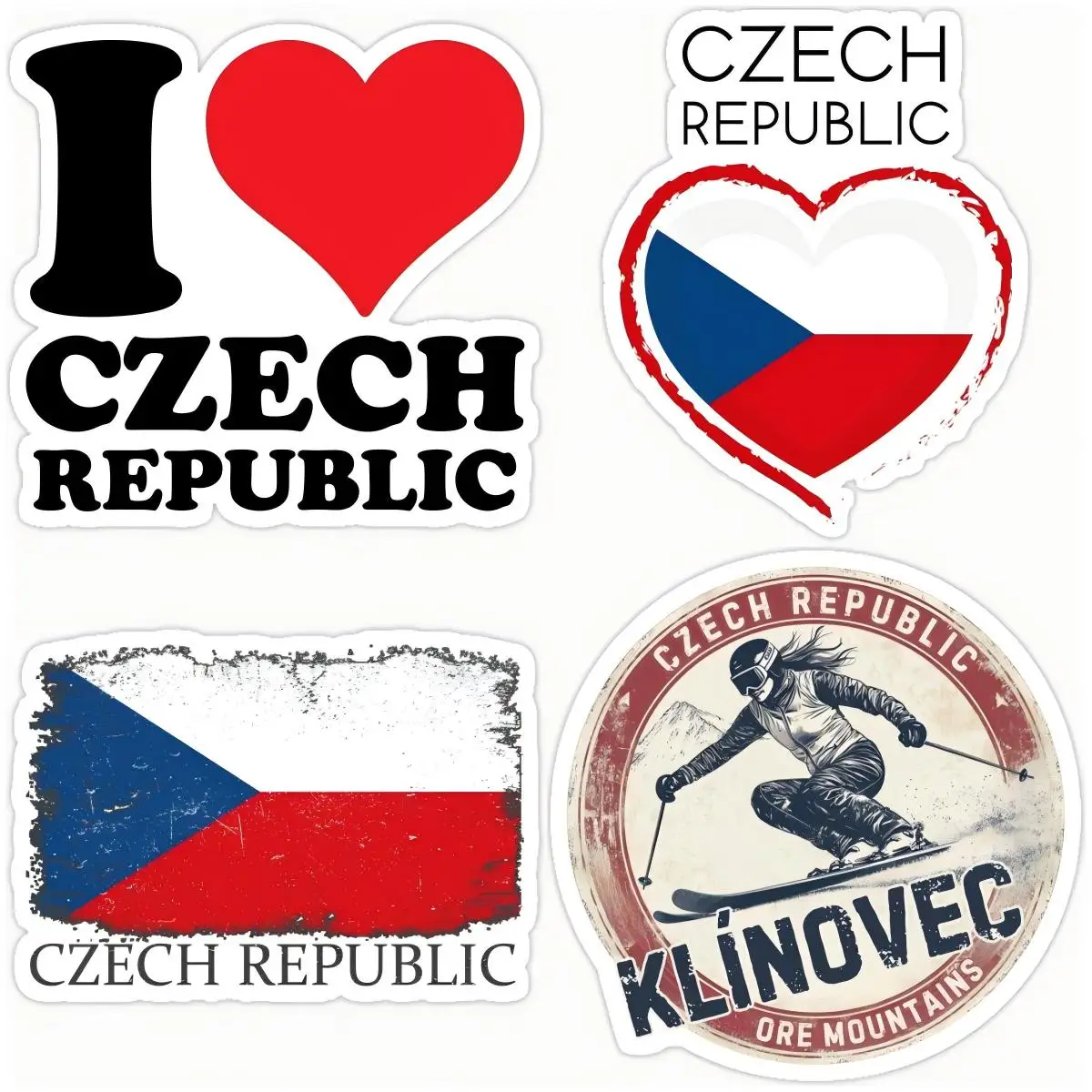

Czech Republic Fashion Car Sticker Decoration Window Bumper Motorcycle Laptop Trunk Bodywork Sunscreen Accessories