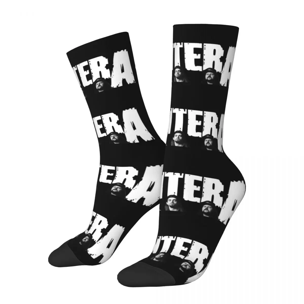 

Winter Warm Hip-hop Women Men Heavy Metal Pantera Socks Rock Roll Breathable Skateboard Socks
