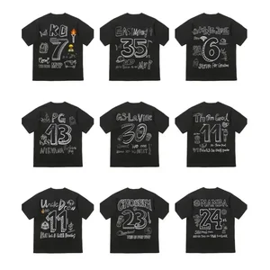 Ngôi sao bóng rổ Mỹ KD Ai Ai Sleeve T -Shirt in cho nam và nữ, 100% Cotton, NBA Fashion, Casual 12 Áo sơ mi NBA bán hàng chính - 7