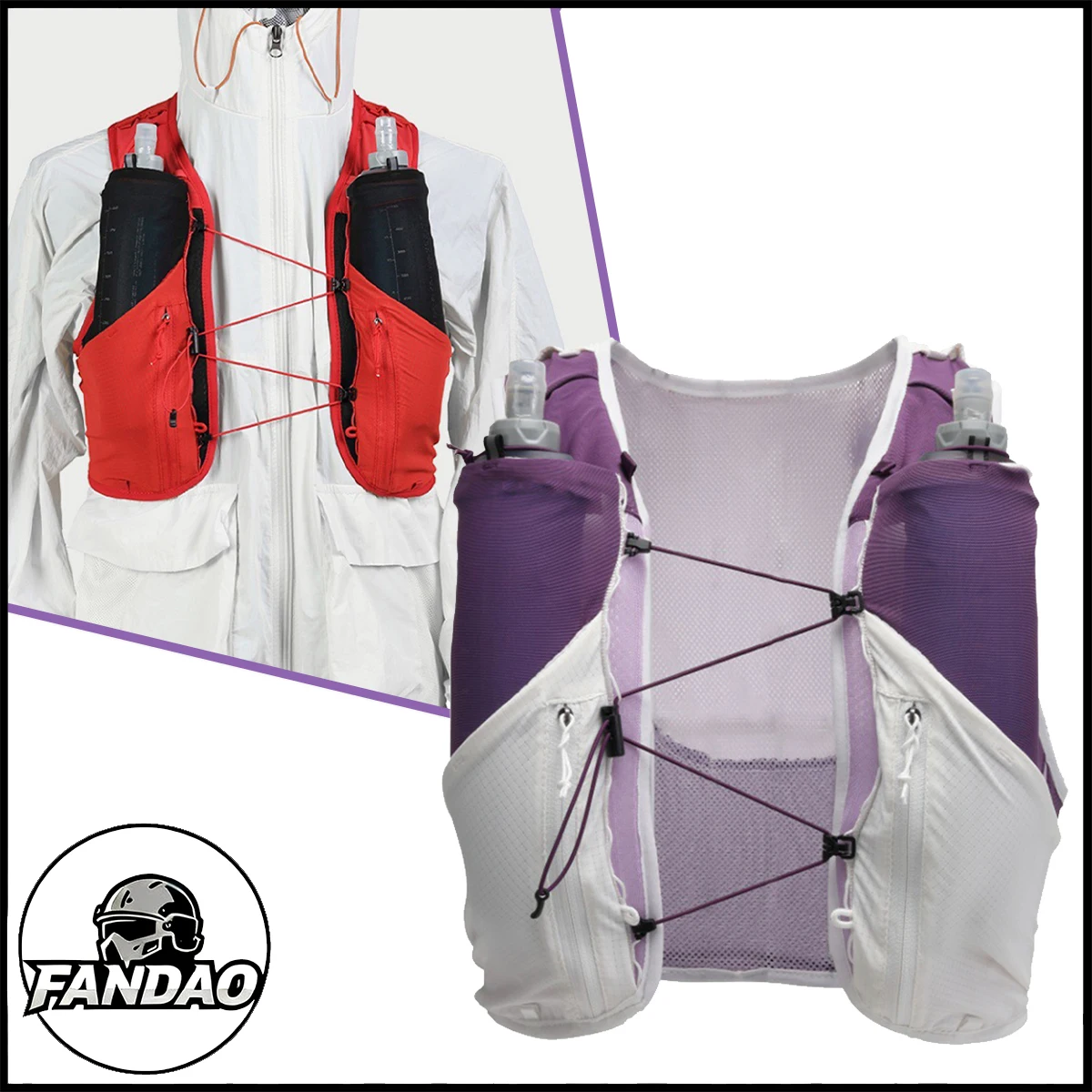 

Жилет для бега по гидратации, унисекс, легкий, прочный, вместительный, походный жилет, спортивная сумка, водный жилет для езды на велосипеде, альпинизма