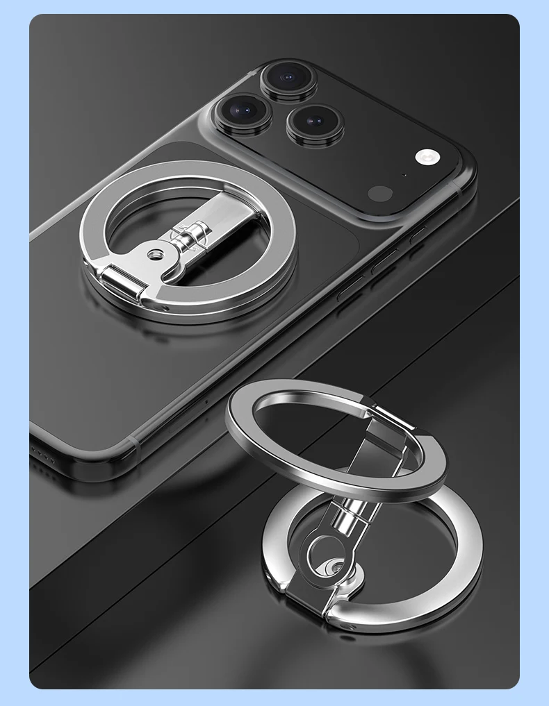 Soporte Magnético de Doble Cara para Teléfono Móvil, Accesorios de Fotografía Magsafe, Hebilla Magnética para iPhone 17 