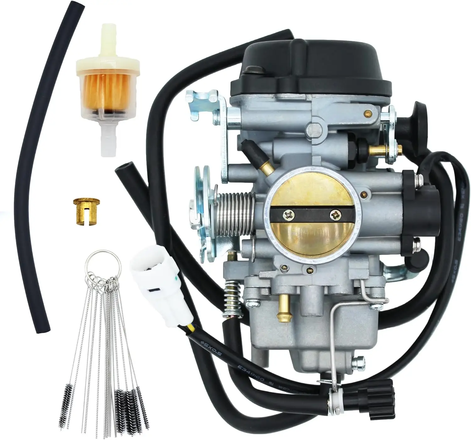 DRZ400 Carburetor With Fitler For Suzuki DRZ400 DRZ 400 2005-2018 | Replace # 13200-29FB4 | Carb Kit With Filter | Cleaning Tool