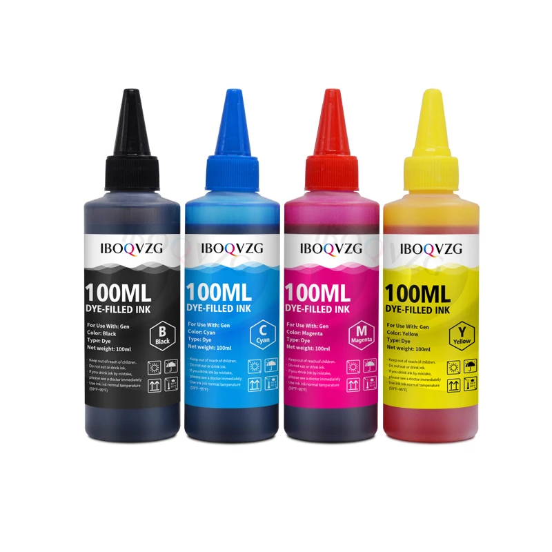 Imagem -04 - Iboqvzg-recarga Kit de Tinta para Impressora Cartucho de Tinta Recarregáveis Apto para Canon Maxify Mb2340 Mb2040 Mb2140 Mb2740 Pgi1400