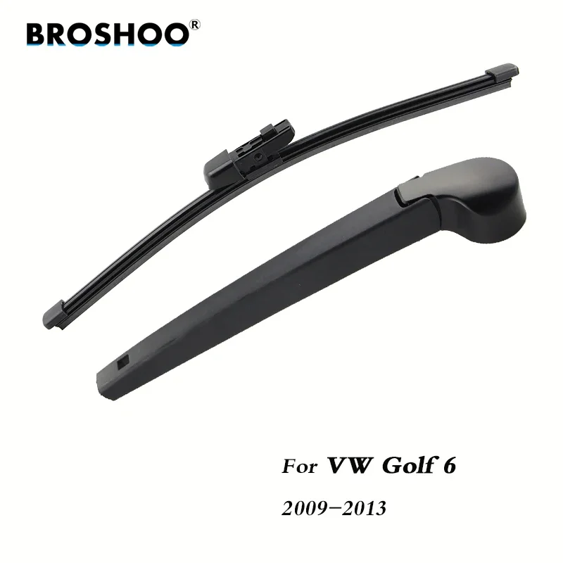 BROSHOO Auto Posteriore Tergicristallo Lama Posteriore Parabrezza Braccio Del Tergicristallo Per Volkswagen Golf 6 Hatchback(2009-2013) 280