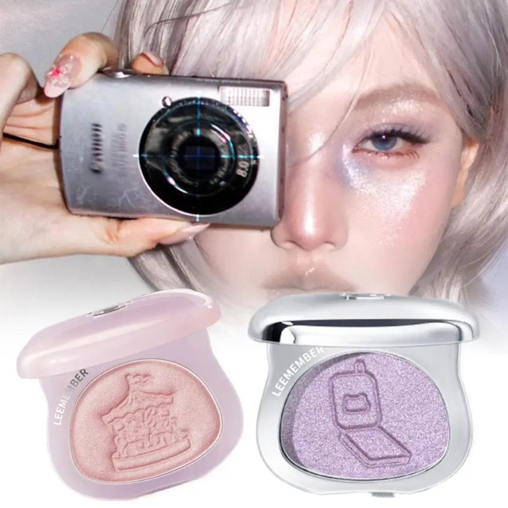 LEEMEMBER Dreamcore Series Multi-Purpose Creme Sombra Highlighter Glitter Brightening Pó Contorno Paleta