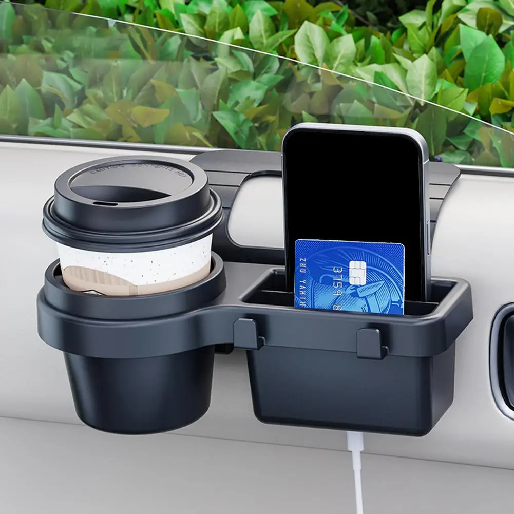 Auto-Türbecherhalter, Fenster-Getränkeflaschenhalter, Handy- und Schlüssel-Organizer, Aufbewahrungsbox mit Aufhängehaken, universeller Auto-Innenraum-Zubehör – Detail 5