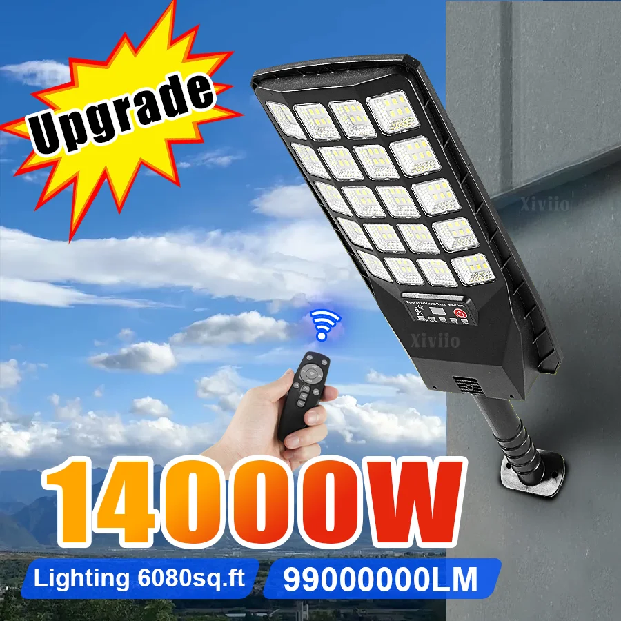 99000000lm-14000w-ソーラーledライト-太陽光-ガーデン-ストリート-スポットライト-ランプ-屋外モーションセンサー付き-屋外強力ソーラーランプ