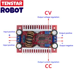DC 400W 15A Step-up Boost Converter Constant Current Power Supply LED Driver 8.5-50V to 10-60V Voltage Charger Step Up Module