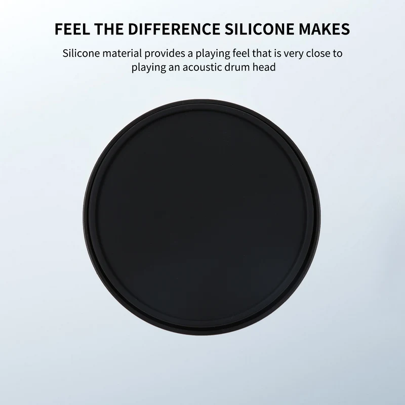 مجموعة طبلة كهربائية من Hooqu مكونة من 8 قطع طقم طبلة إلكترونية للمبتدئين البالغين مع 144 دواسات ذات قبعة عالية