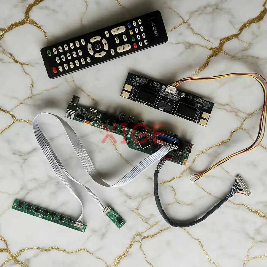 

Плата привода матричного контроллера подходит для MT220WW01 M220EW01 LTM220M1 LTM220M2 4CCFL LVDS 30-контактный 1680x1050 1680*1050 Комплект HDMI+VGA+AV+USB