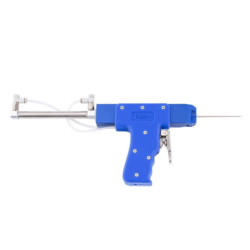 Pneumatic Hang Tag  Tag Label Gun Fine Glue Needle Clothing Tag Machine Trademark Gun