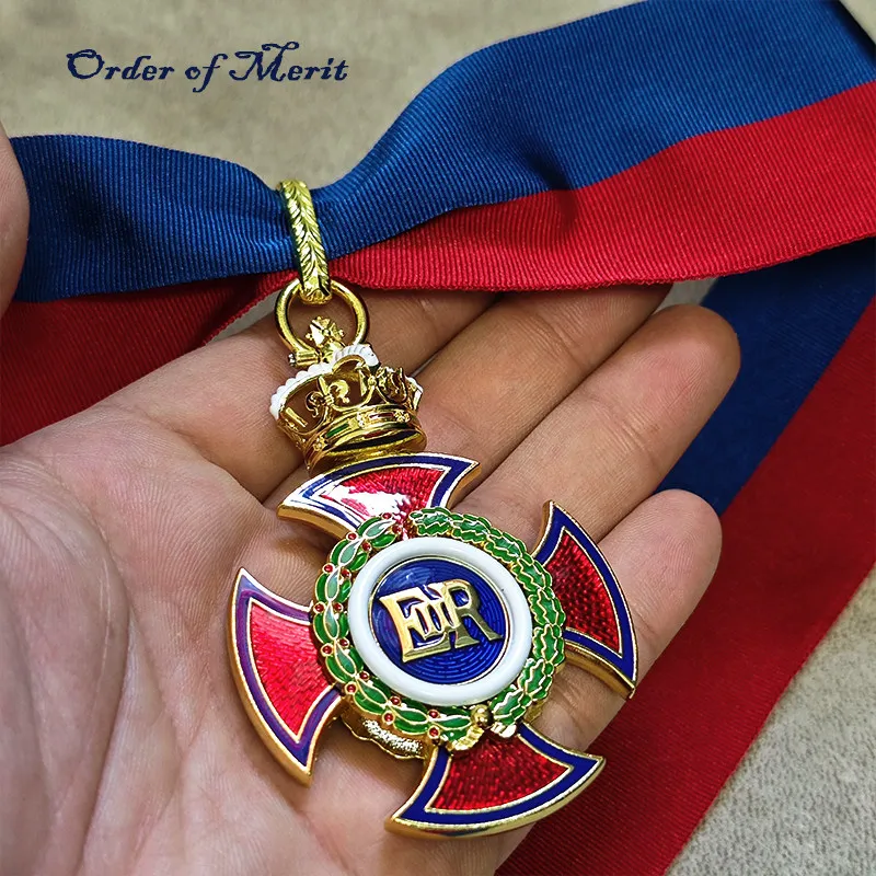 British Empire British Commonwealth Order of Merit OM Medal, replica