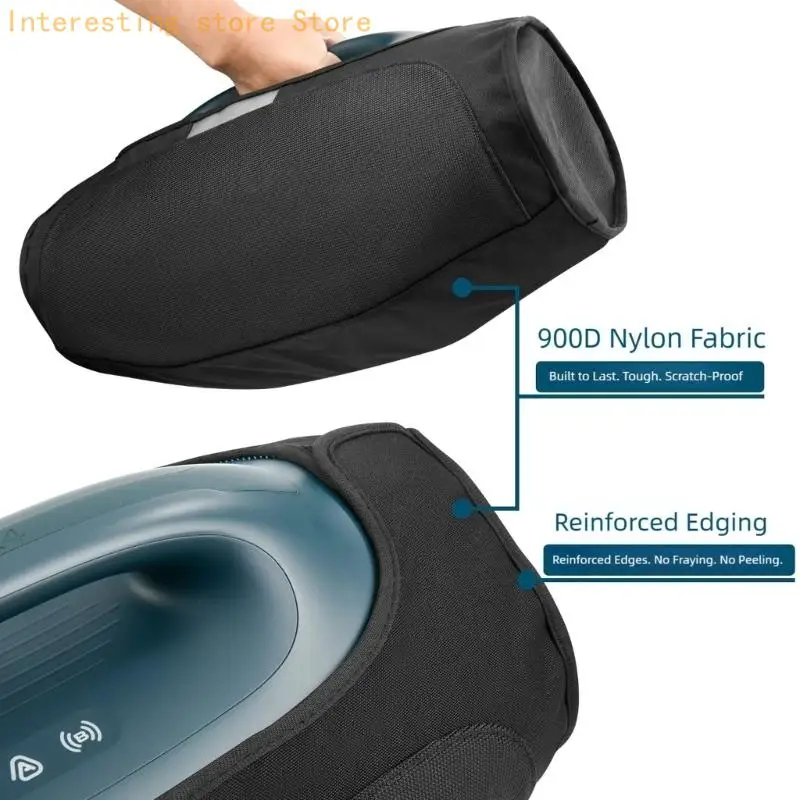 Atmungsaktive 900D-Nylon-Lautsprecherabdeckung mit einfachem Zugriff auf Griffe, Knopf und Anschluss für Boombox 4, bequeme – Detail 10