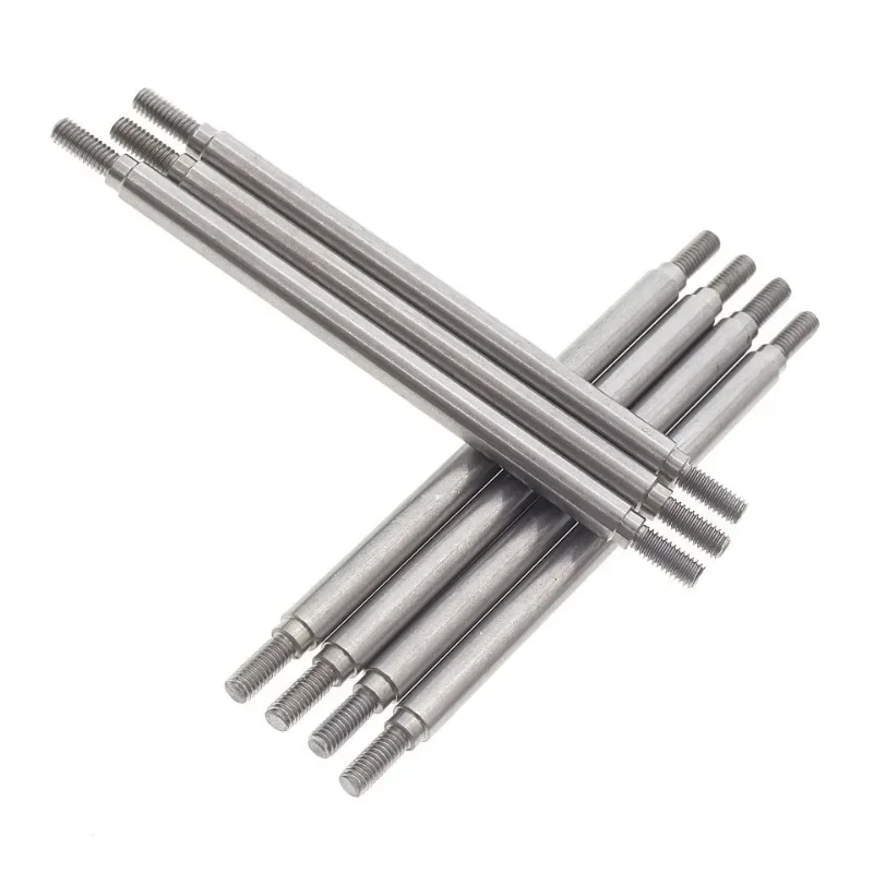 ชุดคันชักพวงมาลัยโลหะสแตนเลสขนาด 6 มม. แบบ M4 สำหรับรถบังคับวิทยุ Redcat GEN8 ขนาด 1/10 อะไหล่อัพเกรด