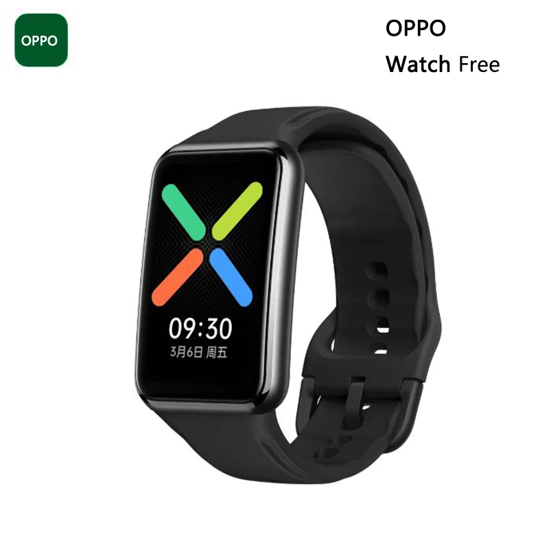 Imagem -02 - Oppo Original Relógio Inteligente Livre 1.64 Amamamoled Display de Oxigênio no Sangue Monitoramento da Frequência Cardíaca 14 Dias Vida Útil da Bateria 5atm