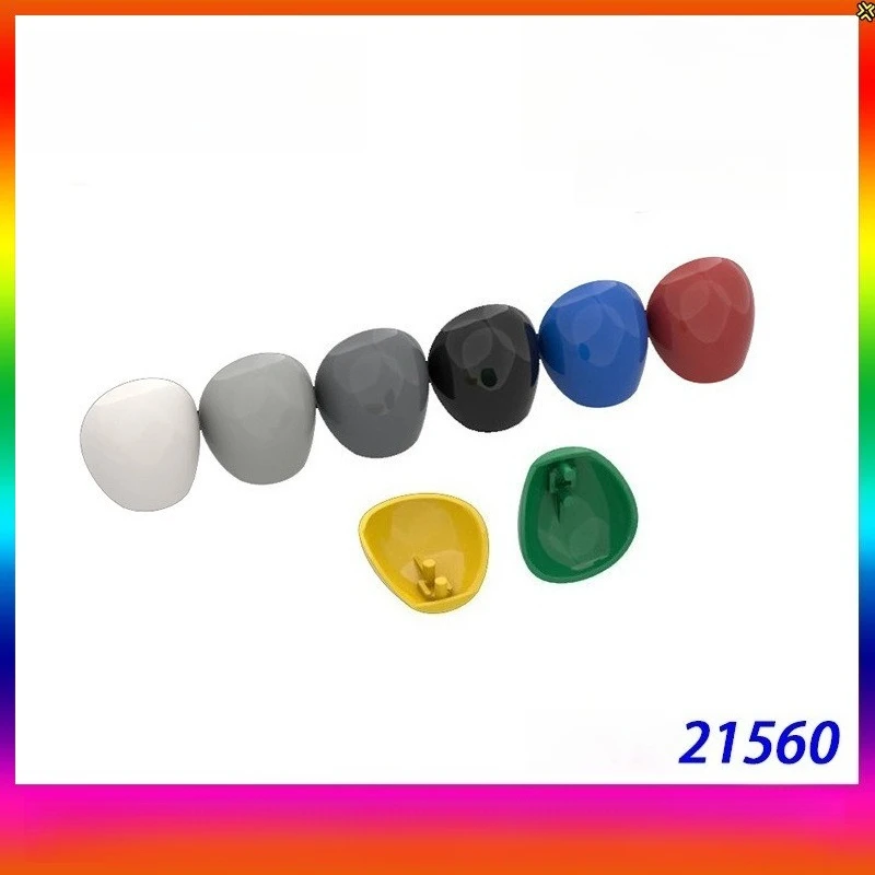 

50 шт. 21560 полусферический наплечник доспехи MOC строительные блоки замена аксессуаров технические детали DIY модифицированные кирпичи игрушки