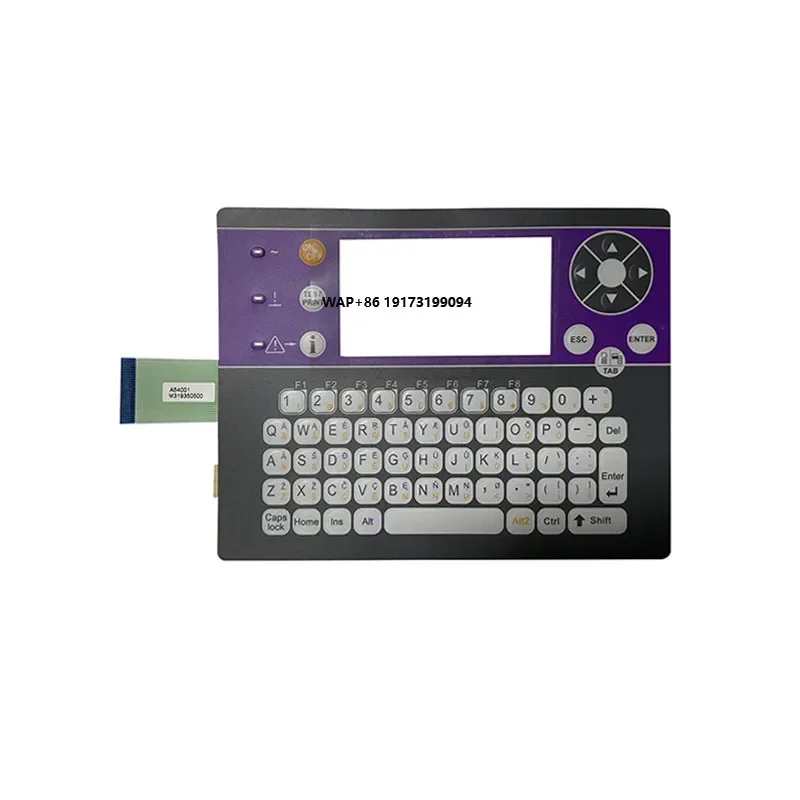 

High Quality Original New I-maje 9029 Spare Part ENM54001 Latin Keyboard Mask Solvent Ink Inkjet Coding Printer