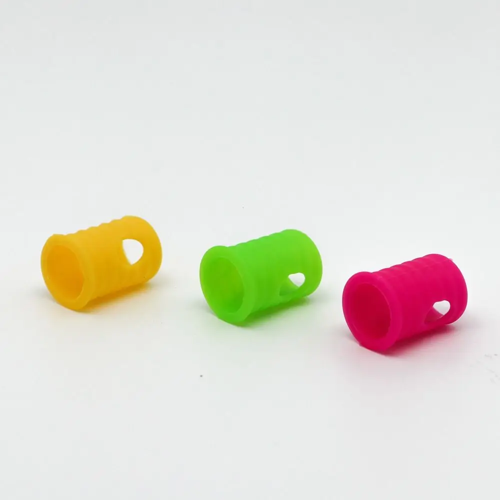 15Pcs Plastic Padel Racket Dampeners Ring Shape Colorful Racket Vibration Dampeners Clear Storage Case Vibration Reducing