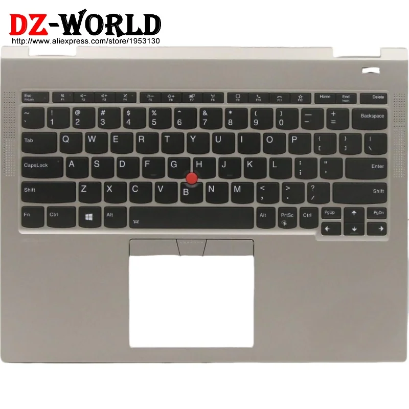 

Верхняя часть корпуса (пальмрест) для Lenovo Thinkpad X1 Titanium, серебристая, 5M11B59843