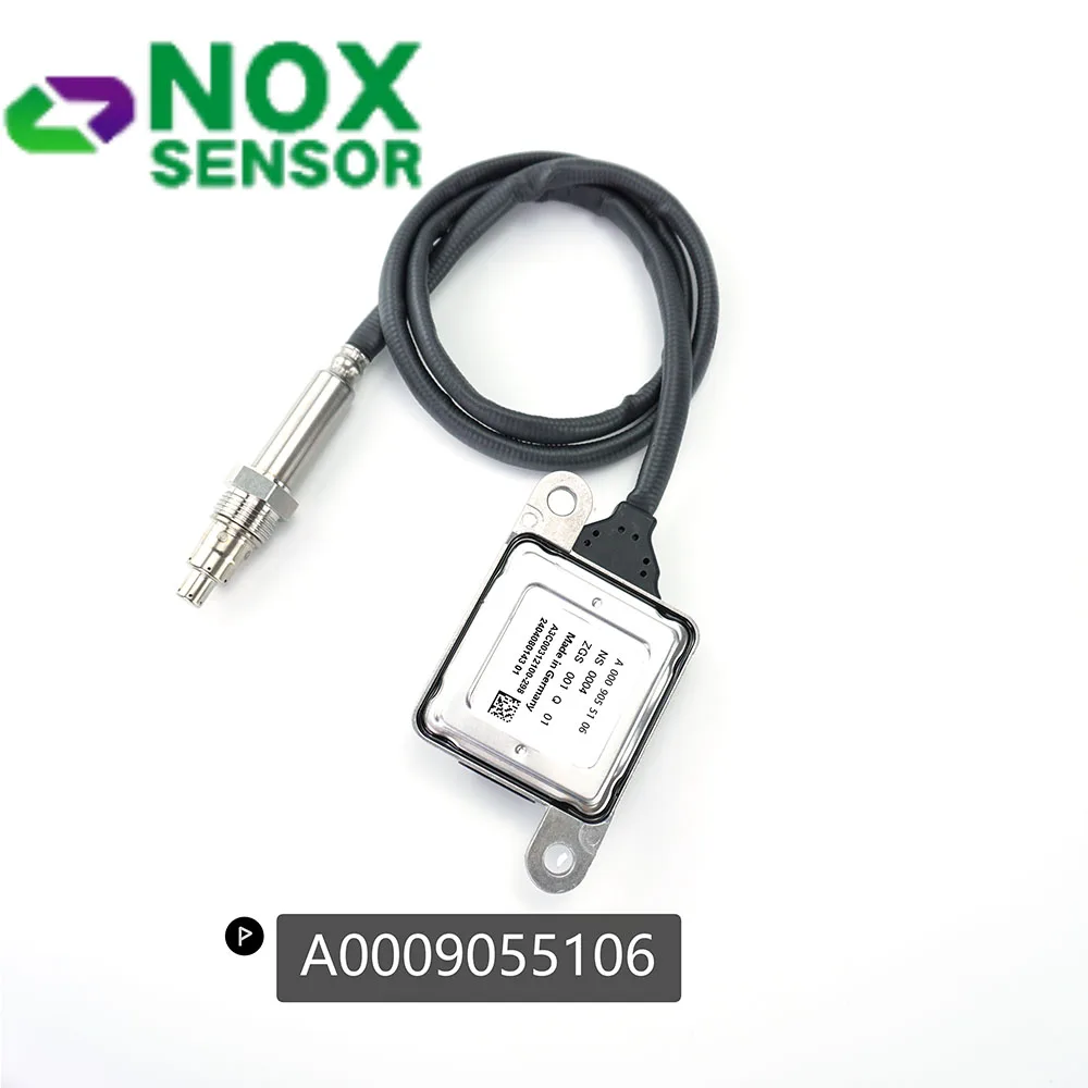 A0009055106 Sensor de nitrogênio e oxigênio Nox, 12V para MERCEDES-BENZ W166 X166 W211 W221 W251 V251 GLE250d GLE3, original, no