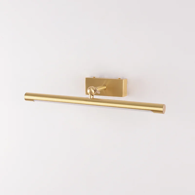 

Modern Simple toilet mirror's makeup light,Brass wall mural lighting fixtures, Self-produced and self-sold factory shop,