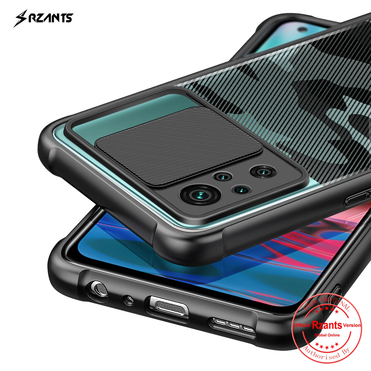 

Rzants For Xiaomi Redmi Note 10 10S 4G Note 10 11 Pro Max 4G 5G Case Soft [Camouflage Lens] Lens Protect Slim Clear Cover
