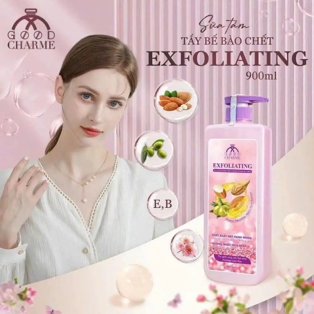 

Sua tam Good charme Exfoliating 900ml chinh hang