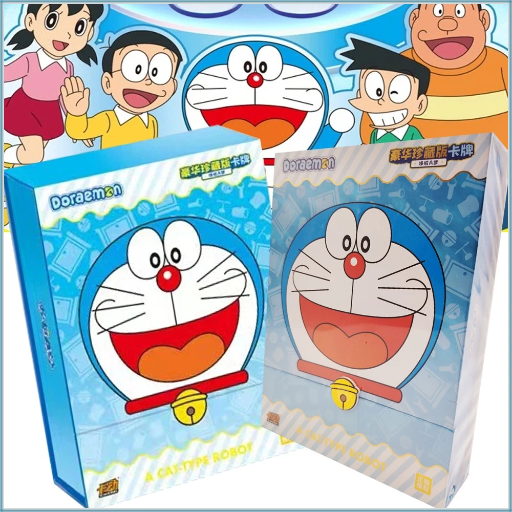 

Official Genuine Doraemon Anime Collection Cards Shizuka Minamoto Dorami Cartoon Colorful Cute Character Cards Family Table Toy