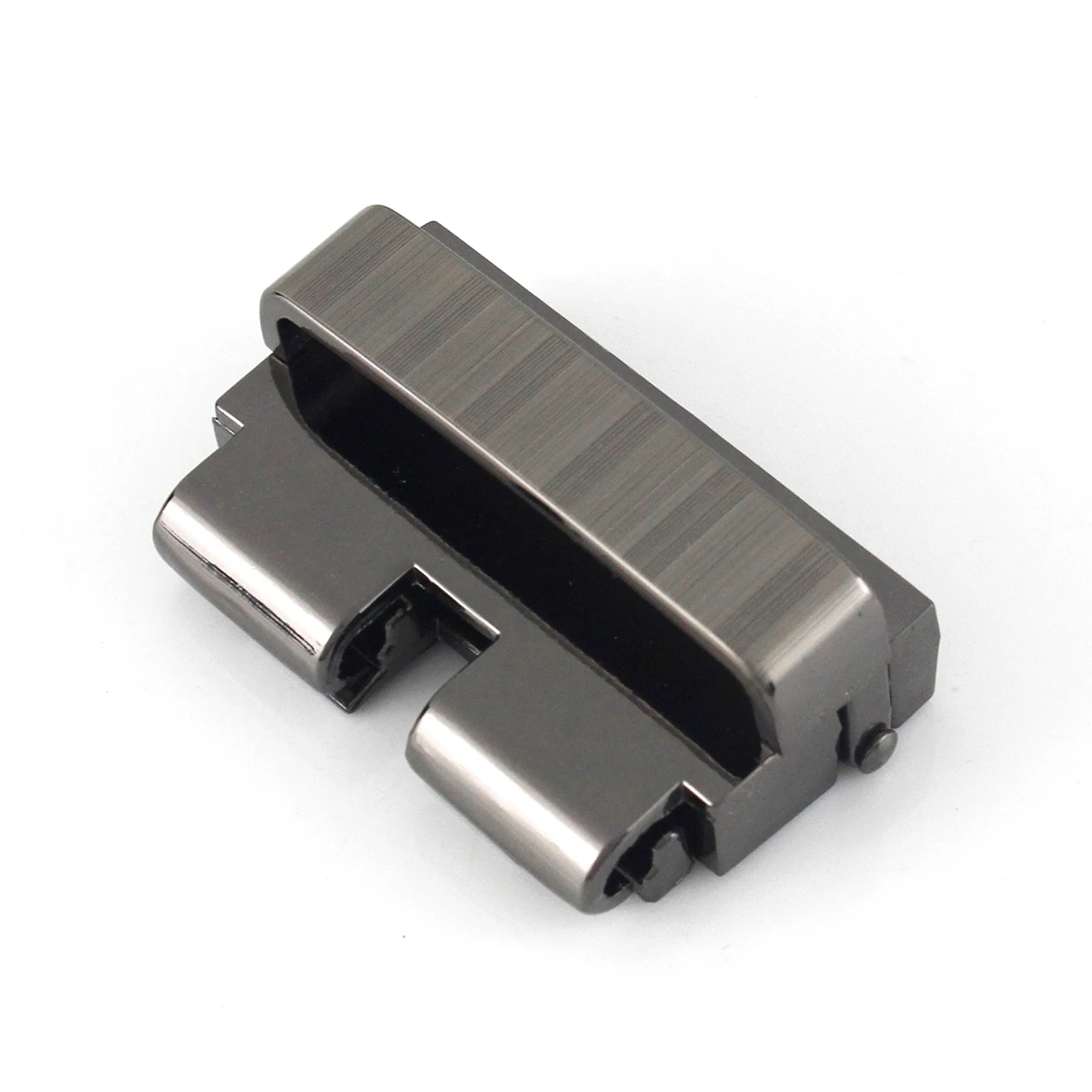 1 Stuks Metalen 40Mm Riem Gesp Clips Connectoren Einde Hiel Bar Clip Gesp Delen Heren Tailleband Riem Onderdelen Accessoires