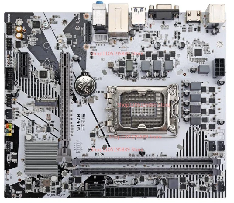 

Для Onda B760W4: поддержка процессоров 14/13/12 поколений, память DDR4, полновыходной слот M.2 + слот Wi-Fi