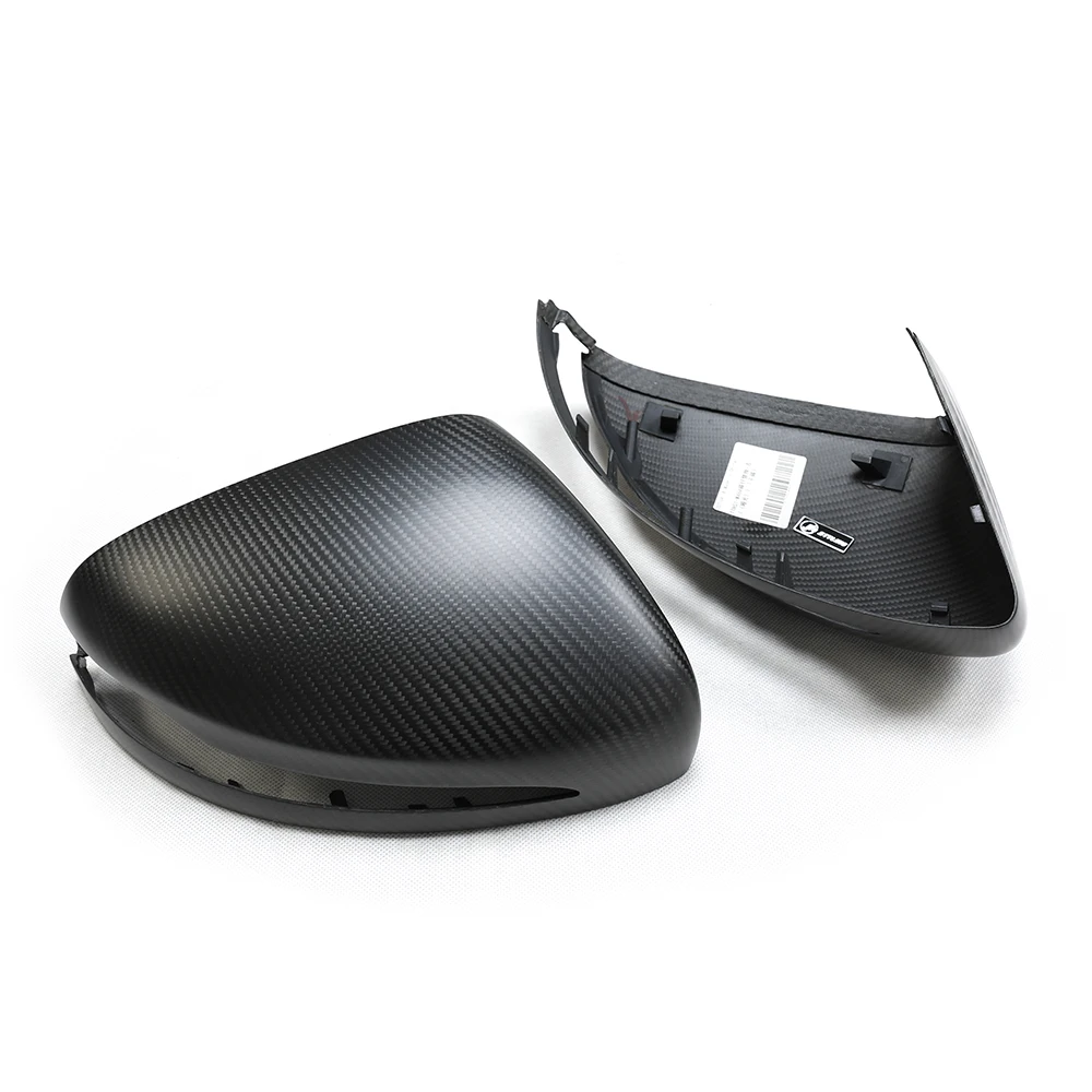 Replace Real Dry Carbon Fiber Car Mirror Cover for Benz G GLE GLS Class W464 G63 C292 C167 2019UP