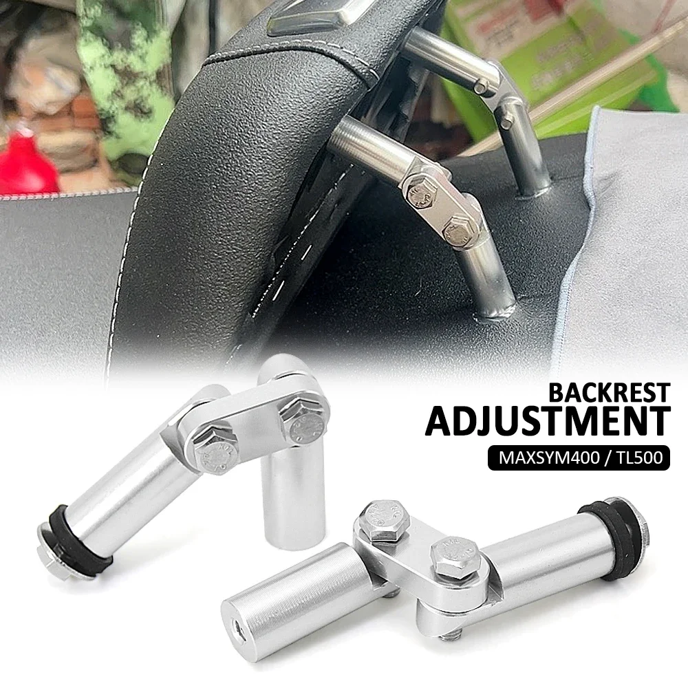 Motorcycle Accessories For SYM Maxsym TL 500 Maxsym400 MAXSYM TL500 400 Adjustable Mount Driver Passenger Backrest Regulate