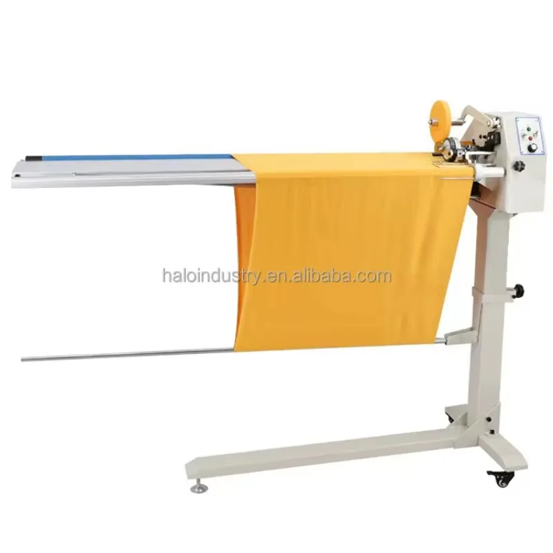 Automatische gebreide jersey geweven stof strip snijmachine snijmachine voor stoffen tape stof textiel