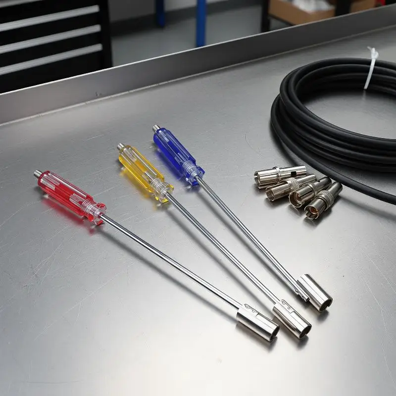 BNC Head Puller Screwdriver Tool Robust F Connector Remover Ergonomic Grip for TV Antenna Coaxial Cable Adjustment
