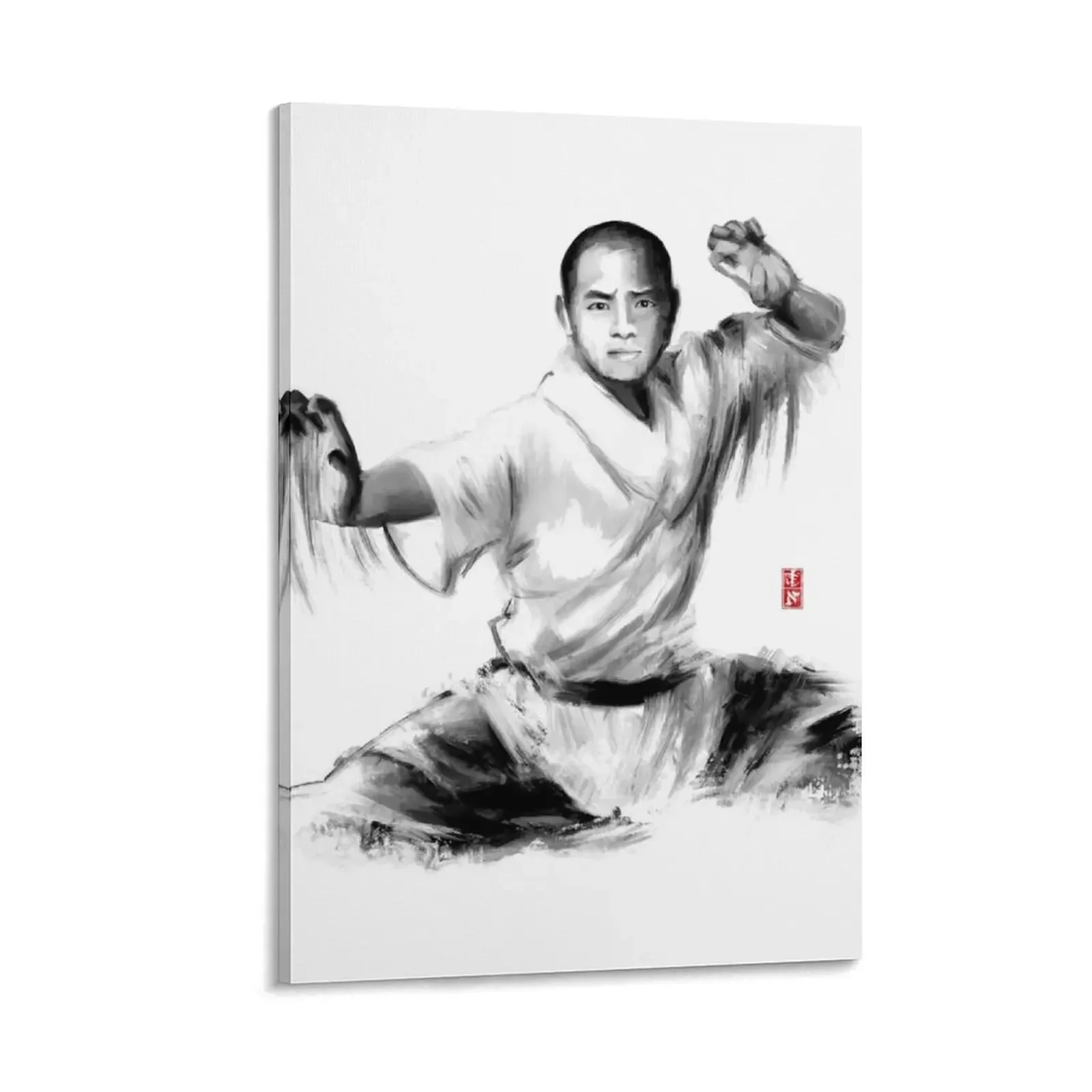 

Kung Fu Tiger Style Canvas Painting anime posters bedrooms decor Decoration for home anime poster