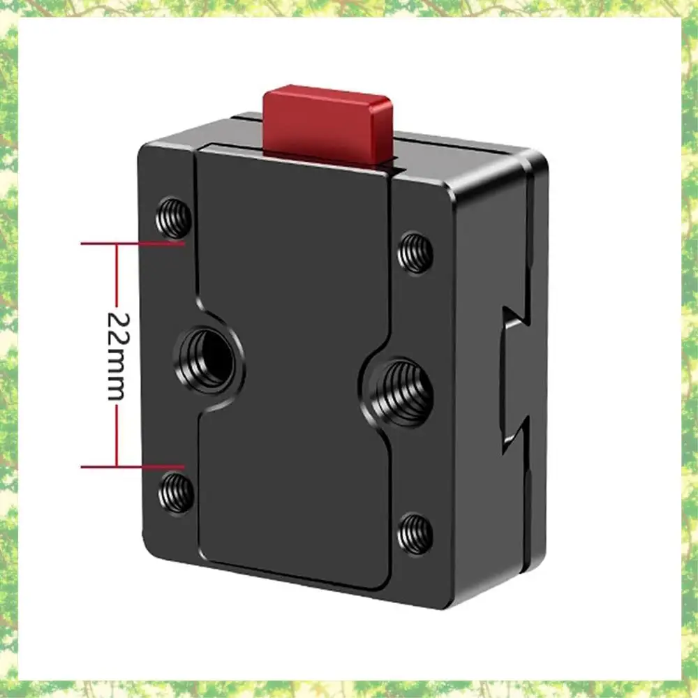 Smart-Mini V-Lock Assembly Kit ตัวเมีย V-Dock ตัวผู้ V-Lock Quick Release Plate, V-Lock Plate