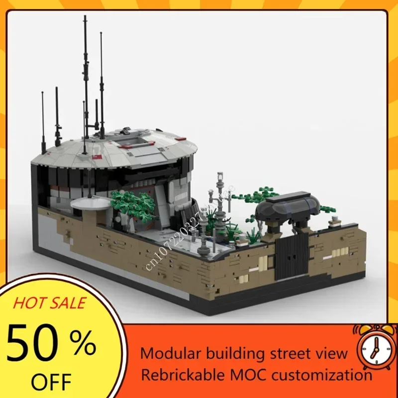 2449PCS MOC Space Battle Series The Magistrate Model Custom Puzzle Building Block Technology Creative Assemble Toys Gifts