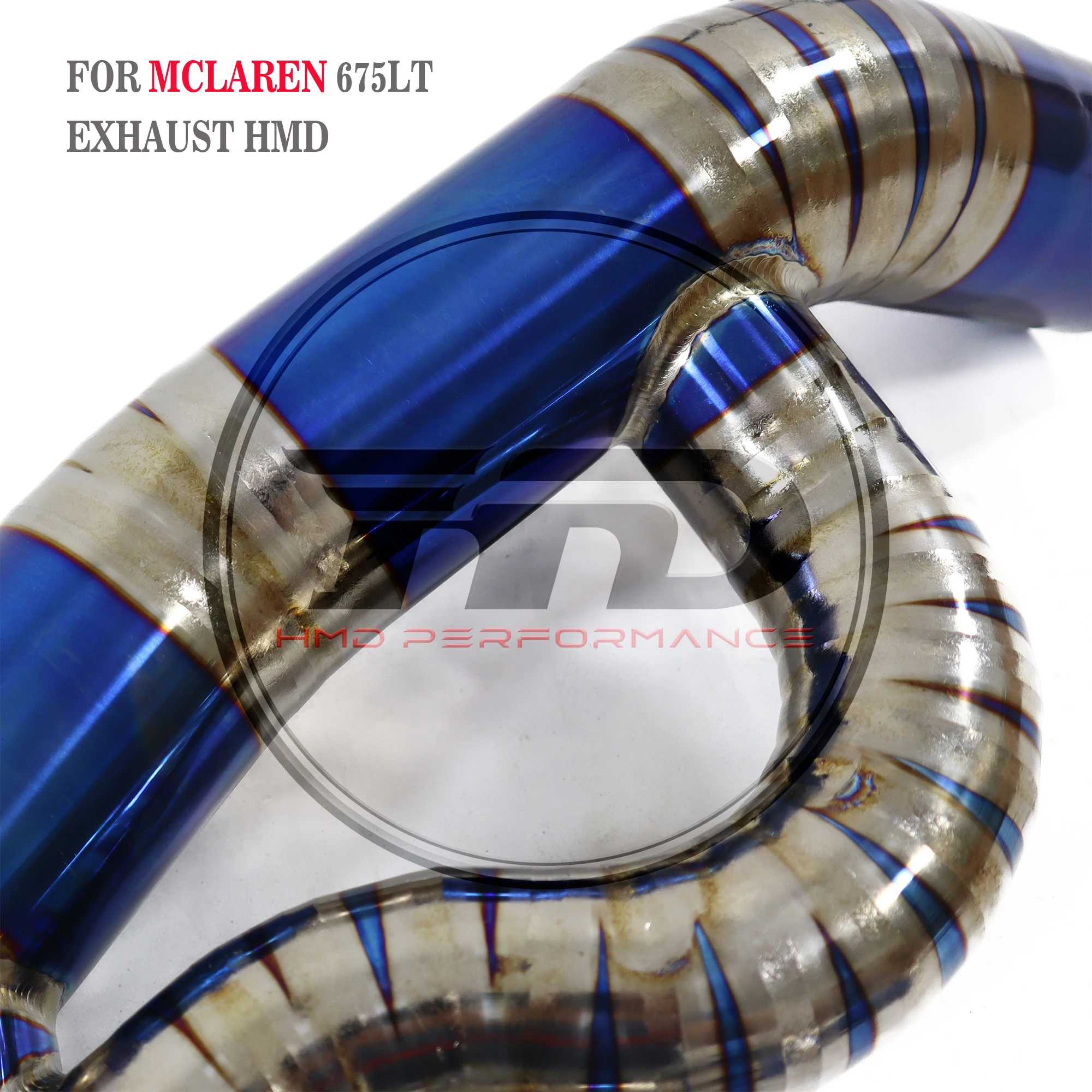 

HMD Hot sale Titanium Alloy Exhaust Catback for McLaren 675LT Auto Modification Parts without Valve Performance