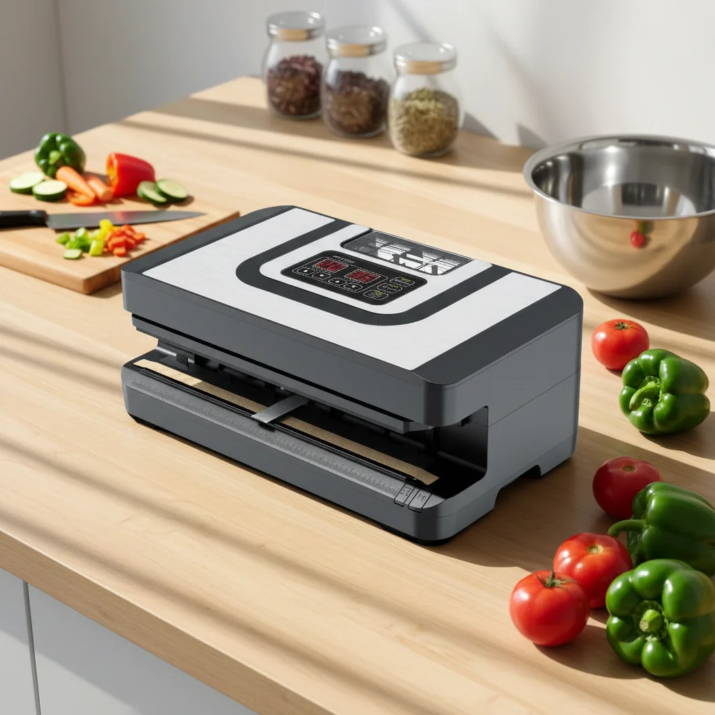 Best Quality Electric Vacuum Sealer Machine Sealing Length: 320 mm Sealing Width: 6 mm Textured Vacuum Bag Flat Vacuum Bag