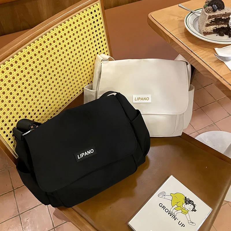 Nuova borsa da donna borse a tracolla femminili in stile coreano College borsa a tracolla Versatile di grande capacità borse da scuola per studenti